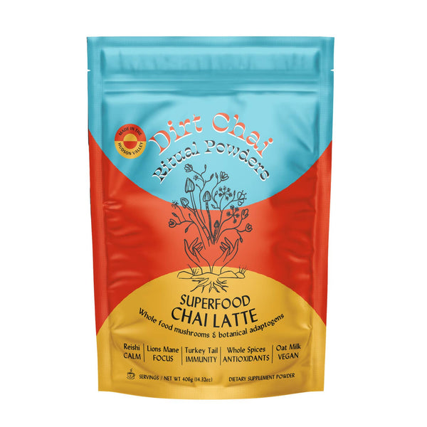 Dirt Chai Ritual Powder | Mushroom Tea Powder + Adaptogens