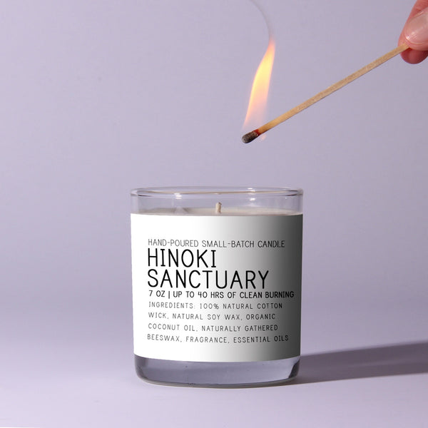 Hinoki Sanctuary Candle | 7oz