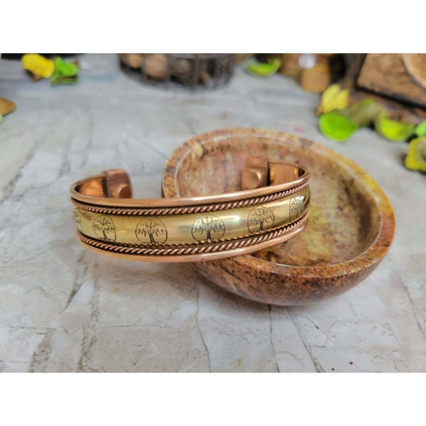 Magnetic Copper Bracelet | Tree Of Life