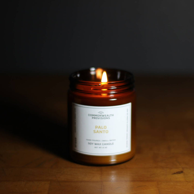 Commonwealth Provisions Soy Candle | Palo Santo