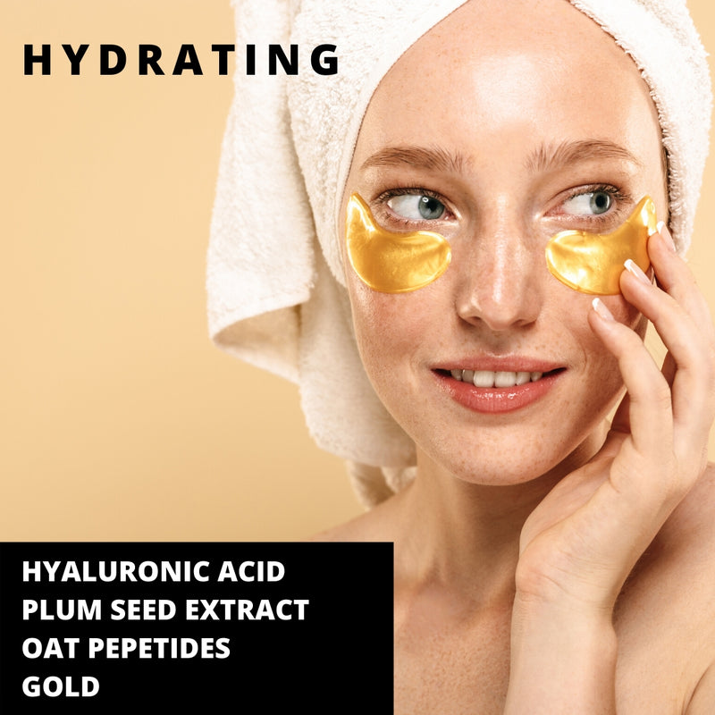 Perk Up Hydrogel Gold + Hyaluronic Acid Eye Mask