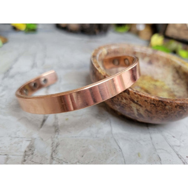 Magnetic Copper Bracelet | Plain