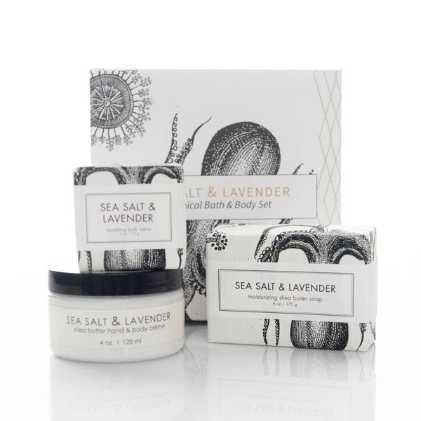 Botanical Gift Set | Sea Salt & Lavender