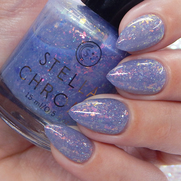 Stella Chroma Nail Polish | Silent Scream Flakie