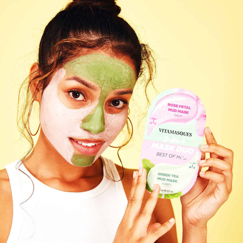 2-in-1 Mask Duo: Best Of Mud Mask