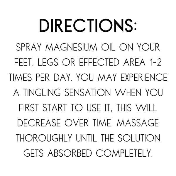 Magnesium Oil Spray | Unscented