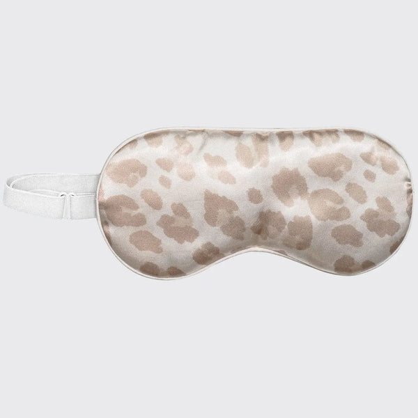 Leopard Satin Eye Mask